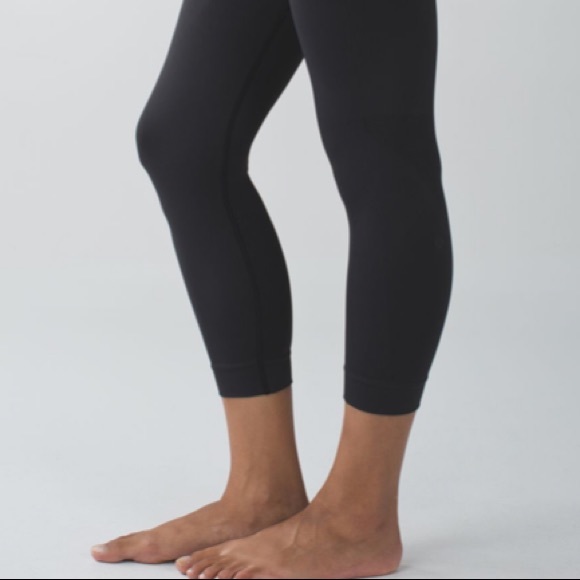 Lululemon Zone In Tight leggings  crop size 2 grey yoga - Picture 2 of 13